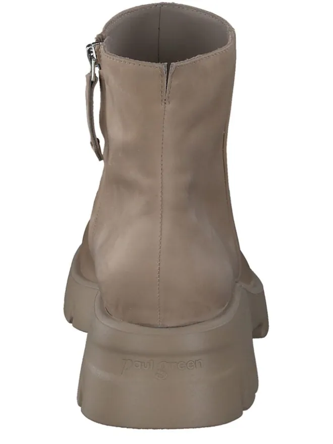 Leder-Boots in Beige>Paul Green New