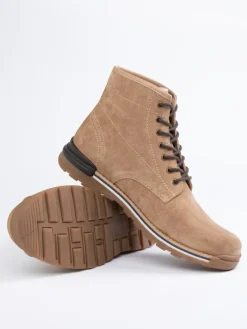 PAUL VESTERBRO Stiefel & Boots^Leder-Boots in Beige