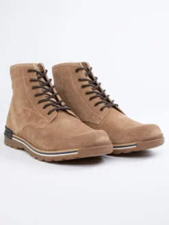 PAUL VESTERBRO Stiefel & Boots^Leder-Boots in Beige