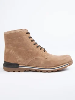 PAUL VESTERBRO Stiefel & Boots^Leder-Boots in Beige