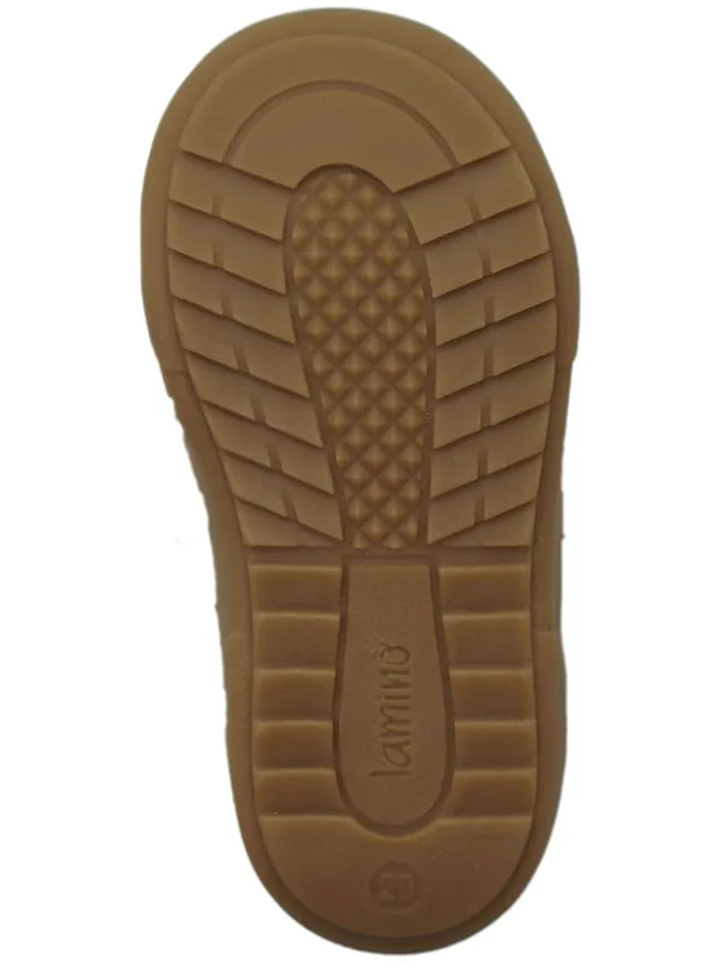 Leder-Boots in Beige>lamino Outlet