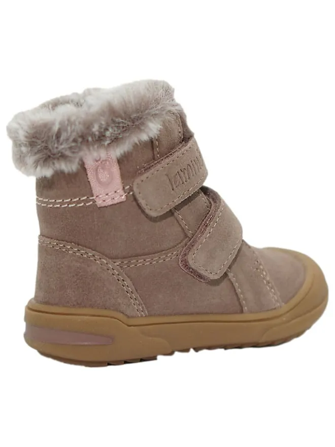 Leder-Boots in Beige>lamino Outlet