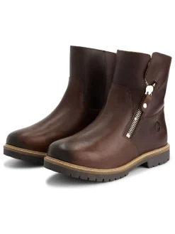 Leder-Boots in Braun>TRAVELIN' Best
