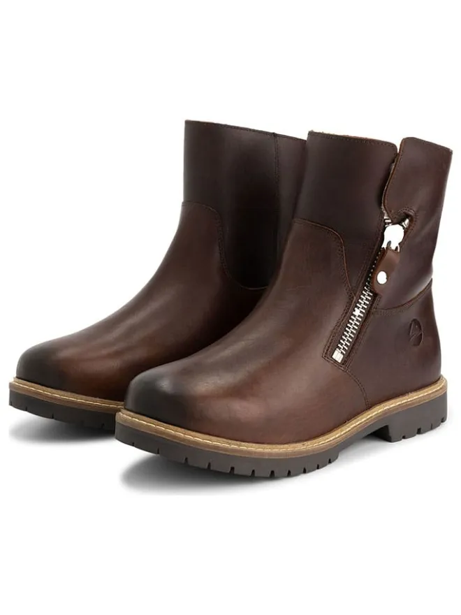 Leder-Boots in Braun>TRAVELIN' Best