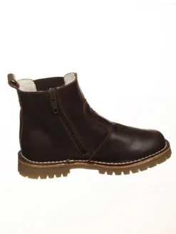 POM POM Stiefel & Boots·Boots^Leder-Boots in Braun