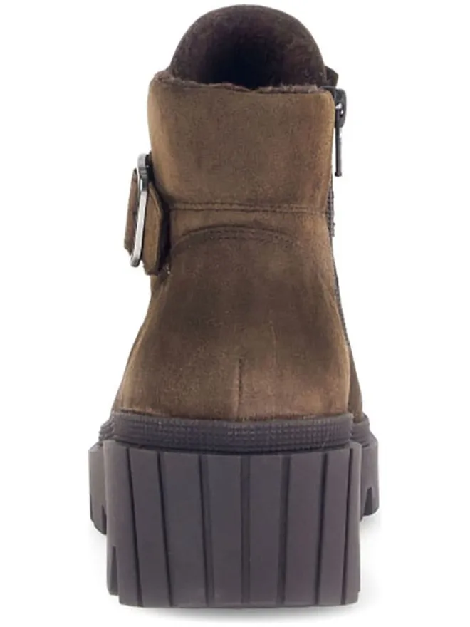 Gabor Stiefeletten^Leder-Boots in Braun