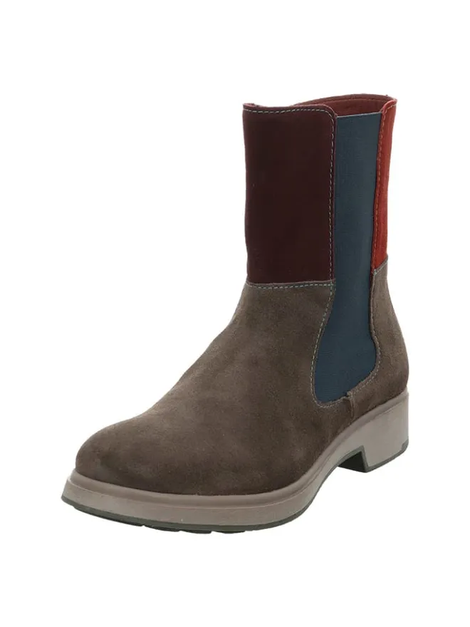 Leder-Boots in Braun>Think! Hot