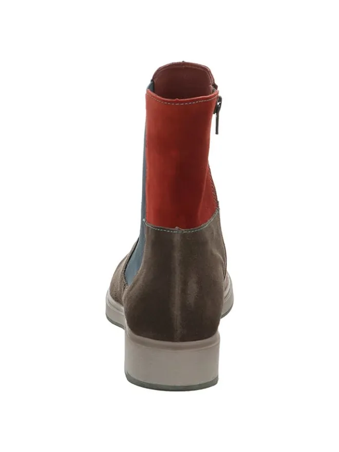 Leder-Boots in Braun>Think! Hot