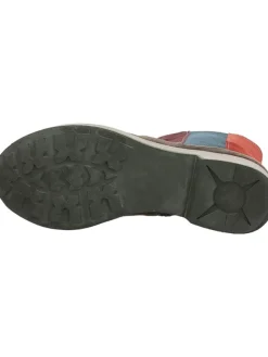 Leder-Boots in Braun><noscript><img width=