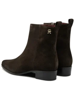 Tommy Hilfiger Shoes Stiefel & Boots^Leder-Boots in Braun