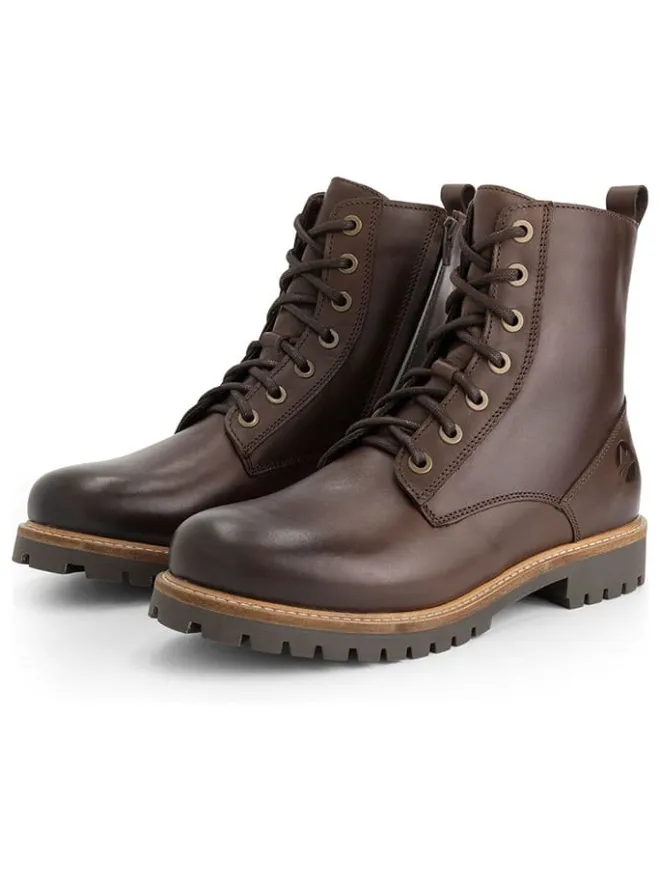TRAVELIN' Stiefel & Boots^Leder-Boots in Braun