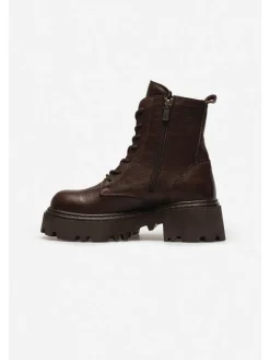 trendyol Stiefel & Boots^Leder-Boots in Braun