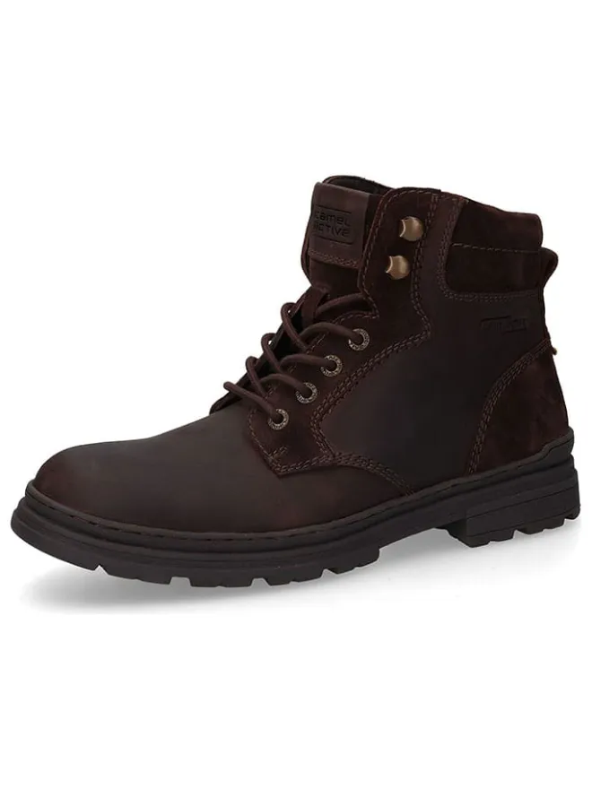 Leder-Boots in Braun>Camel Active Outlet