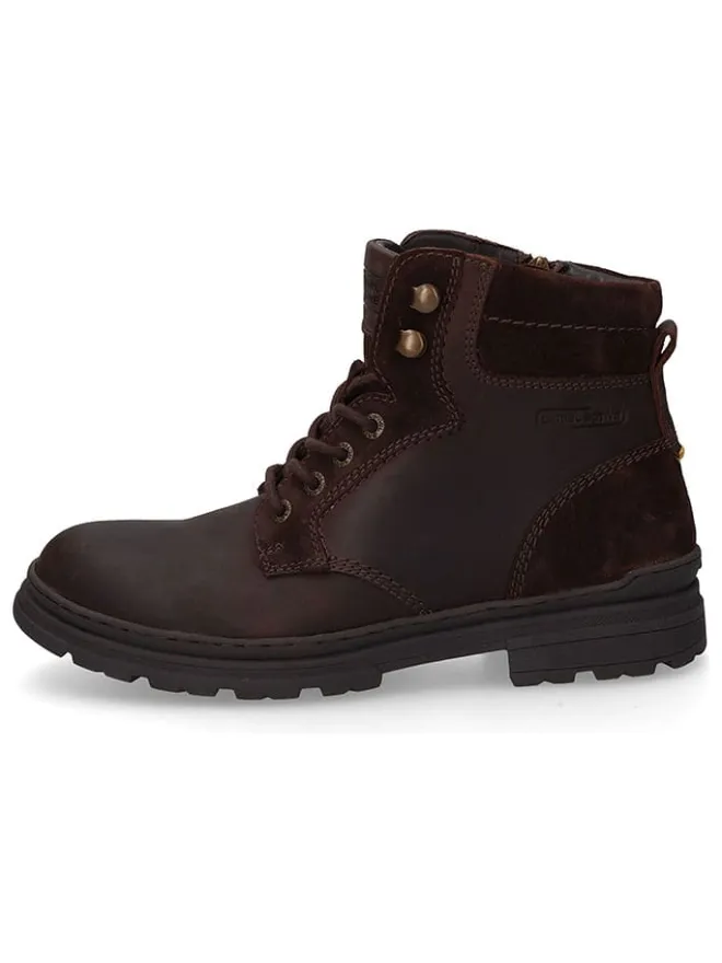Leder-Boots in Braun>Camel Active Outlet