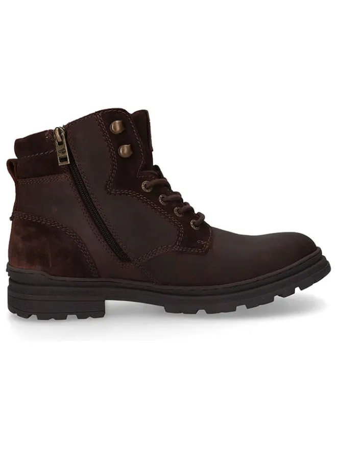 Leder-Boots in Braun>Camel Active Outlet