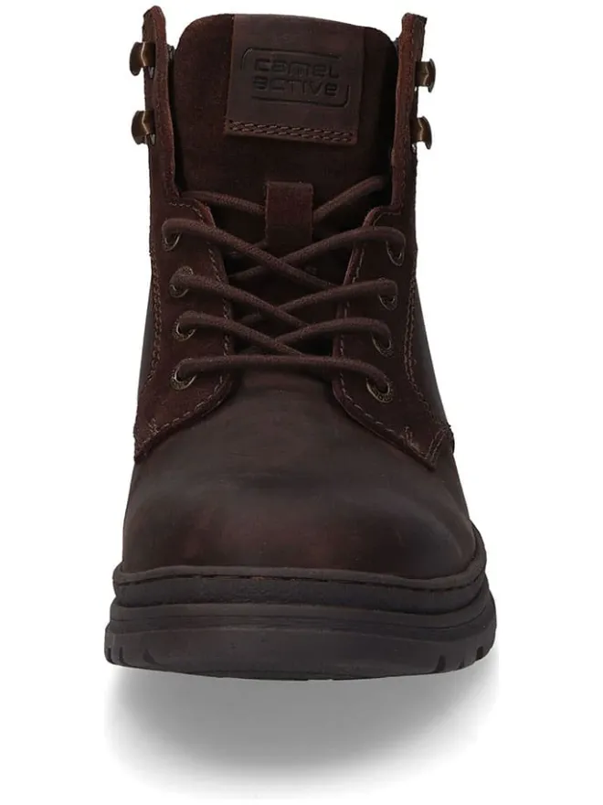 Leder-Boots in Braun>Camel Active Outlet