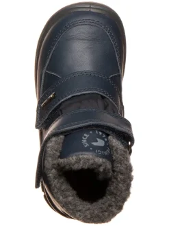 Leder-Boots in Dunkelblau><noscript><img width=