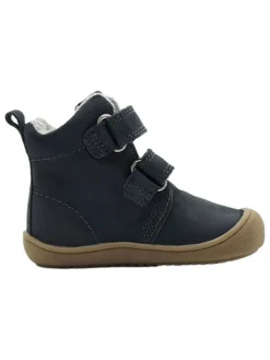 Leder-Boots in Dunkelblau><noscript><img width=