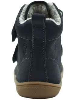 Leder-Boots in Dunkelblau><noscript><img width=