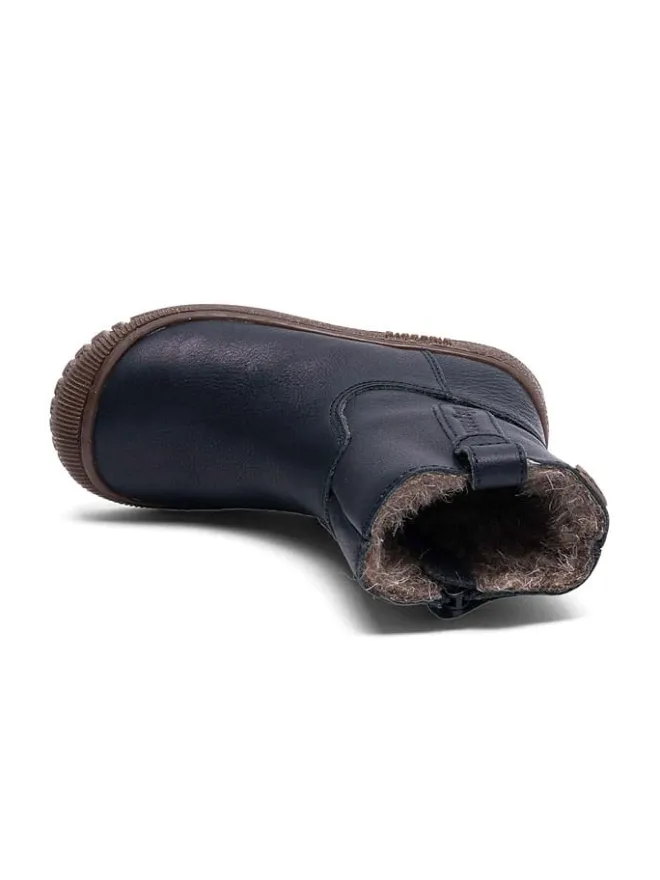 bisgaard Stiefel & Boots·Boots^Leder-Boots in Dunkelblau