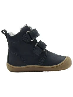 Leder-Boots in Dunkelblau><noscript><img width=