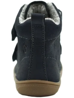 Leder-Boots in Dunkelblau><noscript><img width=
