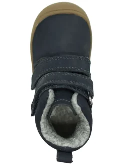 Leder-Boots in Dunkelblau><noscript><img width=