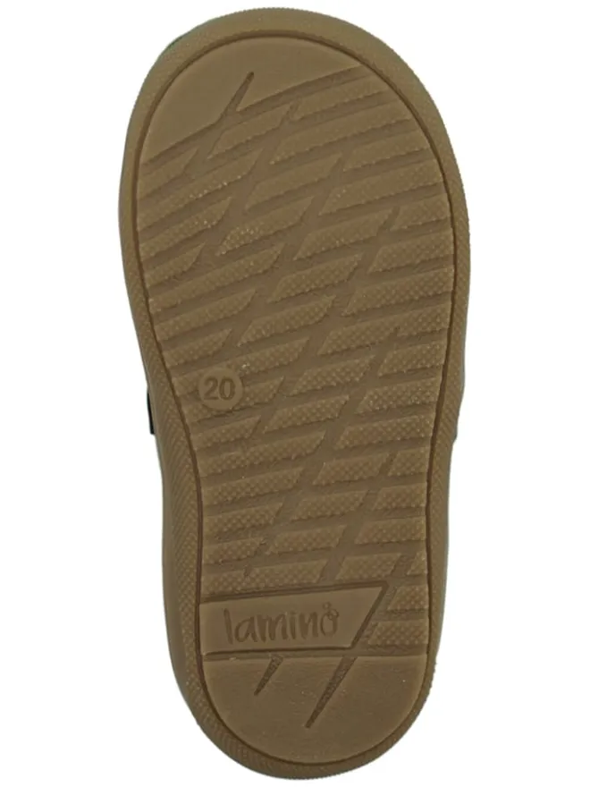 Leder-Boots in Dunkelblau>lamino New