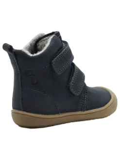 Leder-Boots in Dunkelblau><noscript><img width=