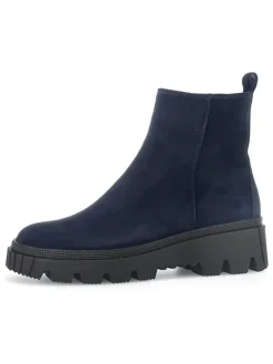 Leder-Boots in Dunkelblau>Gabor Sale