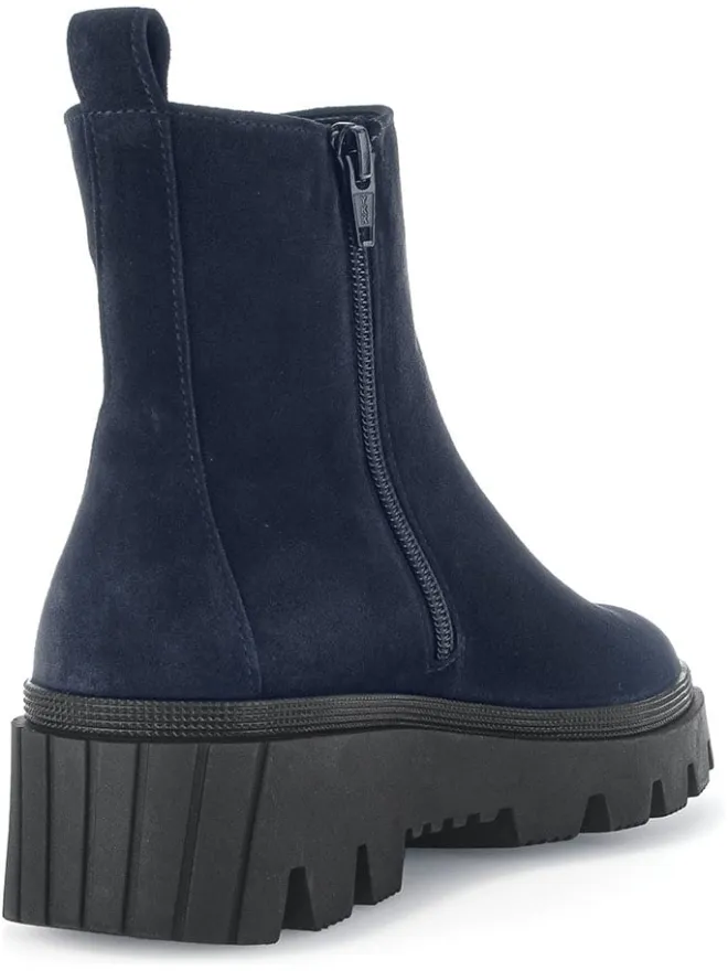 Leder-Boots in Dunkelblau>Gabor Sale
