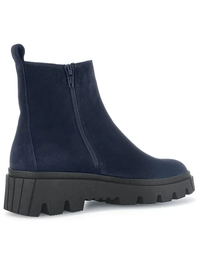Leder-Boots in Dunkelblau>Gabor Sale