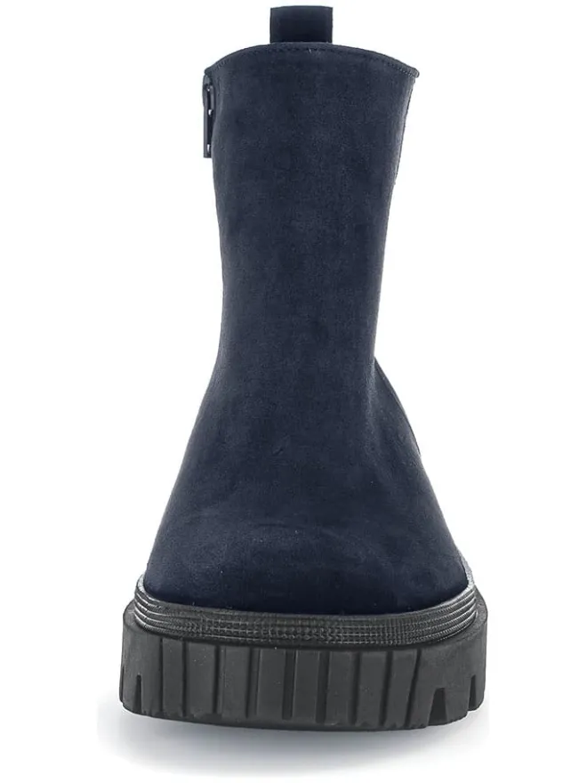 Leder-Boots in Dunkelblau>Gabor Sale