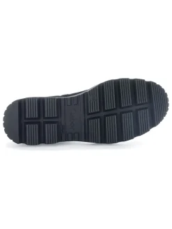Leder-Boots in Dunkelblau><noscript><img width=