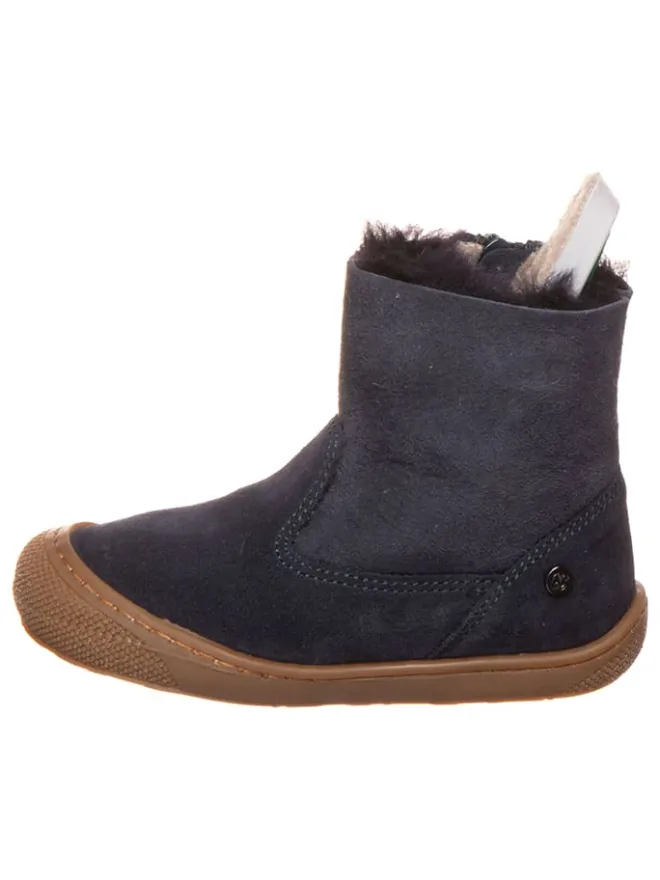 Naturino Stiefel & Boots^Leder-Boots in Dunkelblau