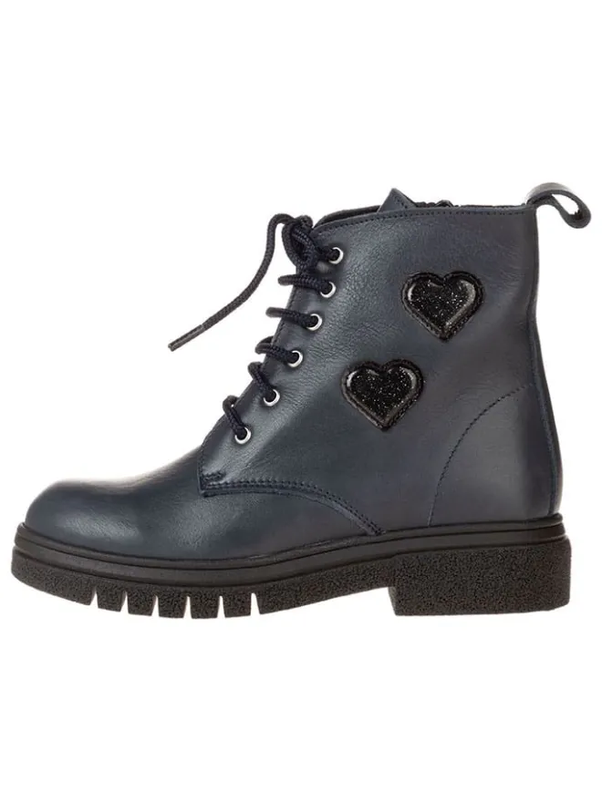 lamino Stiefel & Boots·Boots^Leder-Boots in Dunkelblau