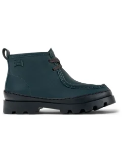 Leder-Boots in Dunkelblau>Camper New