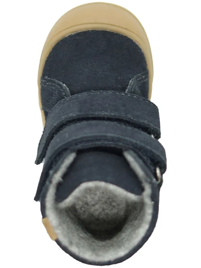 Leder-Boots in Dunkelblau>lamino Discount
