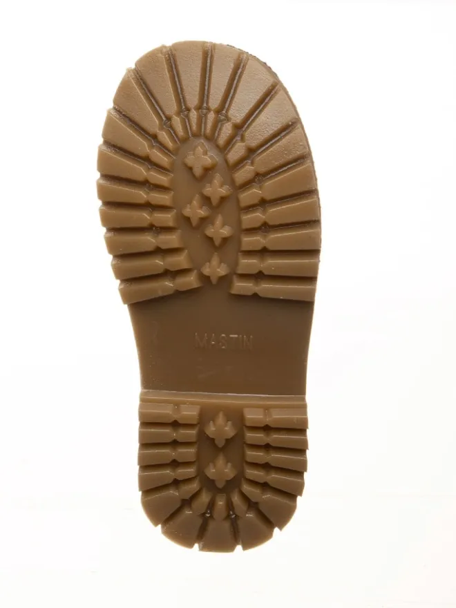 Leder-Boots in Dunkelblau>POM POM Hot