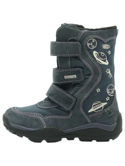 El Naturalista Stiefel & Boots·Boots^Leder-Boots in Dunkelblau