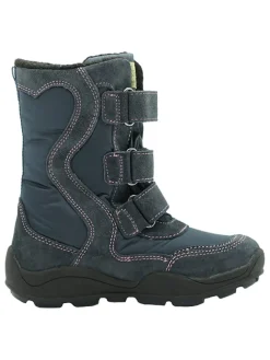 El Naturalista Stiefel & Boots·Boots^Leder-Boots in Dunkelblau