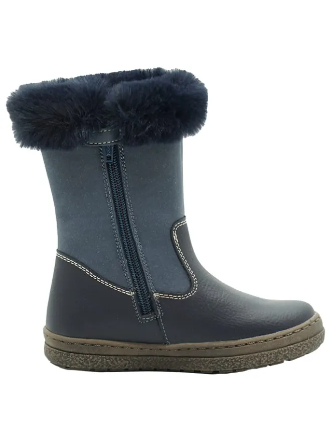 lamino Stiefel & Boots·Boots^Leder-Boots in Dunkelblau
