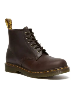 Dr. Martens Stiefel & Boots^Leder-Boots in Dunkelbraun