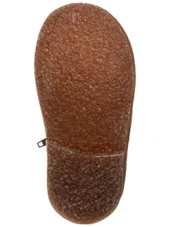 kmins Stiefel & Boots·Boots^Leder-Boots in Dunkelbraun/ Gold