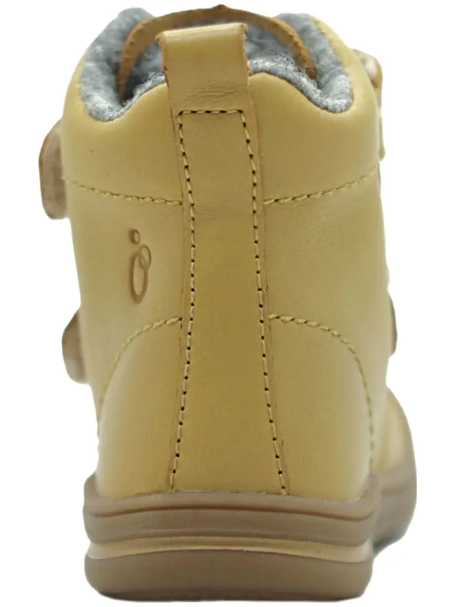 Leder-Boots in Gelb>lamino Sale