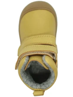 Leder-Boots in Gelb><noscript><img width=