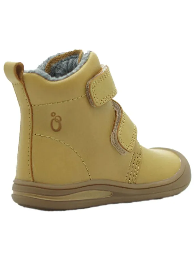 Leder-Boots in Gelb>lamino Sale