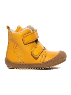 Leder-Boots in Gelb>Naturino Hot