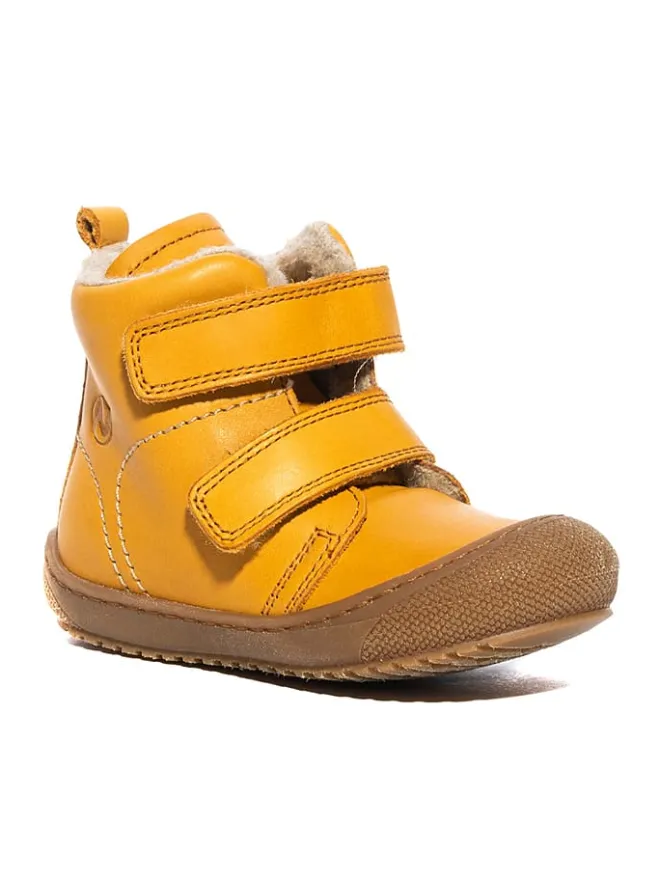 Leder-Boots in Gelb>Naturino Hot
