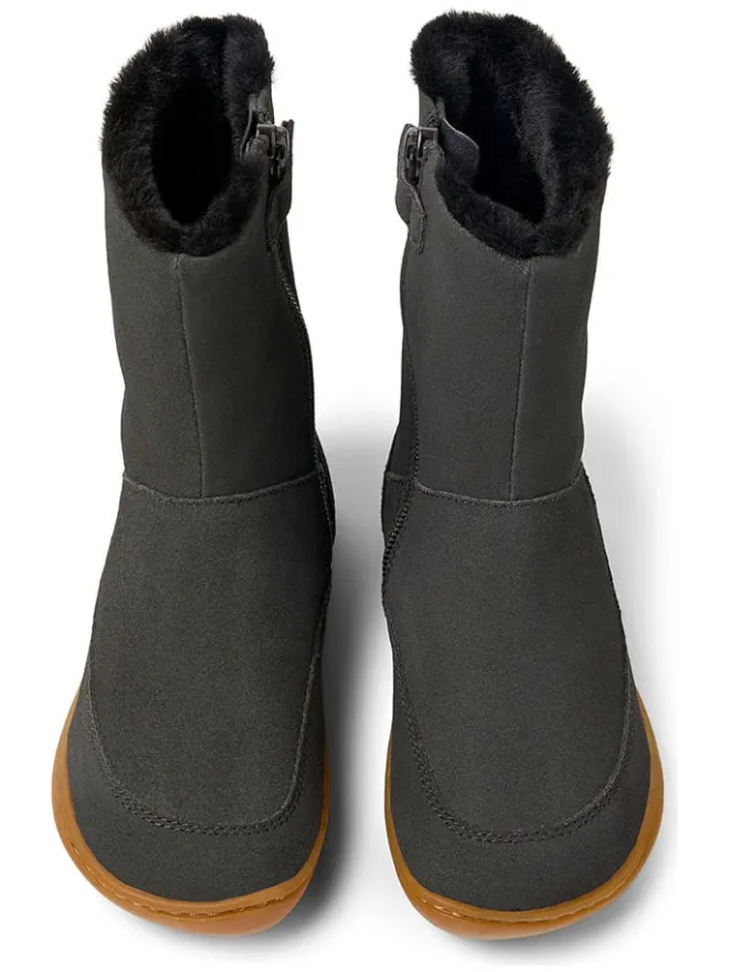 Camper Stiefel & Boots·Boots^Leder-Boots in Grau